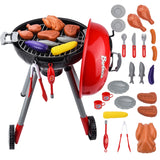 Kids Toys Sets Barbecue Grill Toy Accessories Children's Play Role Chef Simulation BBQ Suits Kitchen Performing Gift
