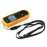 Medidor Digital Mano Pocket Smart Anemómetro Escala de la Velocidad del Viento Anti-lucha Medida,
