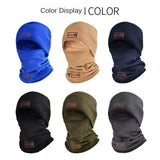 Winter Warm Headcover Sports Outdoor Home Bike Mountaineering Mask Neck Protector Cap Scarf Set Accessories