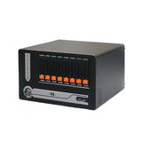 NAS 8-Bay Storage Server Full-Height Pcie Card Slot MATX Motherboard Hot-Swappable Chassis