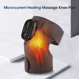 EMS Heated Massager Brace Adjustable Vibrations And Modes Heating Pad For Knee Elbow Shoulder Relax Legs