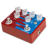 Caline CP-68 Distortion Delay Guitar Effect Pedal Guitar Delay Effect Pedal Classic Mode Multiple Delay Unit Guitar Pedal