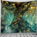 Star Guardian Indian Mandala Tapestry Wall Hanging Bohemian Gypsy Psychedelic Tapiz Witchcraft Tapestry