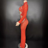 Fashion stage host evening gown with new tight fitting hot diamond design, sexy and buttocks wrapped