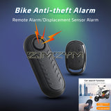 Bike Waterproof Motorcycle Bicycle/Door Burglar Ebike Anti Theft Vibration Detection Alarm Remote Control