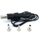 815P High Frequency Welding Station with 3 Blowers 3 Blades 1 Soldering Iron 1 Heat Gun - DIY Enthusiasts
