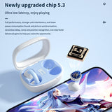 U3 Wireless Bluetooth Earphone Headphones Outdoor Sports Headset 5.3 With Charging Bin Display Touch Control Earbuds for Music