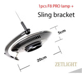 ZETLIGHT 2022 New UFO F8 PRO Algae Bursting Lamp Rainforest Freshwater Aquatic Plant Light Stream Landscaping