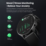 1.43inch smartwatch HD Color Toucreen BT Calg Sports Modes Waterproof Fiess Activity Tracker Watch for Men Women