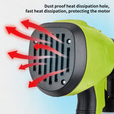 Cordless Replacement for RYOBI 20V Max Battery - Handheld Electric Paint Sprayer with 1000ML Container