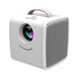 (EU Pink) Mini Projector Portable Video-projector Multimedia Home Theater Movie Projector Compatible With Full Hd 1080p Wireless Hdmi Usb WELL