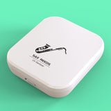 Saxophone Mouthpiece Cleaning UV Disinfection Box Sterilizing Reeds Sterilization Protection Case Holder for Musical Instrument