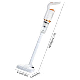 Handheld Water Sweeper USB Rechargeable Strong Suction Cordless Portable Robot 2000mAh 2 in 1 for Vehicle Home Cleaning