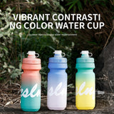 710ML Bottles Outdoor Sport Camping Drink Gradient Cup Holder Portable Mountain Bicycle Water Bottle Cycg Equipment