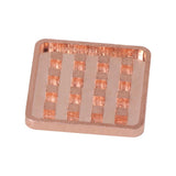 5pcs Copper Heat Sink Adhesive Back Heatsink Cooler For Vga Gpu Miniature Radiator Ddr3 Ram Memory Ic Chipset Cooling Accessories