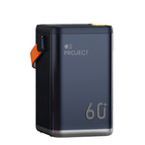 60000mAh Station 110V/220V AC Portable Engergy System with USB 220V Power Bank power ban