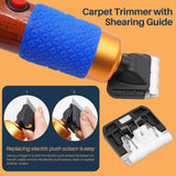 Professional Electric Carpet Pet Dog Clipper Grooming Shaver - Low Noise & Vibration. Rug Trimmer.