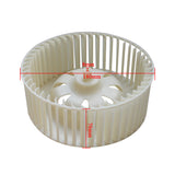 impeller 1PC Plastic ventilation blade for Yuba heater exhaust fan wind wheel replacement accessories