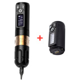 Ambition Soldier Wireless Tattoo Pen Machine Battery with Portable Power coreless Motor Digital LED Display For Body Art