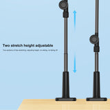 Gooseneck phone holder Lazy Mobile Phone Holder Arm Flexiblewith Wireless Remote Flexible Long Arm Overhead Mount Clamp