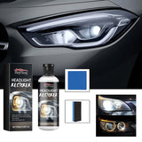 100ml Auto Headlight Repair Coating Agent Yellowing Scratches Refurbishment Brightening Cleaning Kit for Car Care