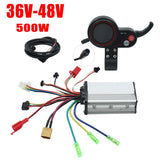1set Electric Scooter 36/48V Motor Controller With LCD Display For Kugoo 6pin 500W Power Cycg Practical Tools