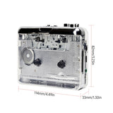 Music Player USB Converter Walkman MP3 Laptop PC for Vista Battery Cassette Tape to CD Headphone Travel