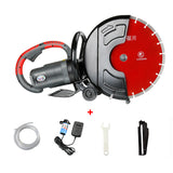 220V Single Chip Slotting Concrete Wall Groove 8800W 18CM Cement Stone Cutting hine