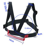 Portable Kids Ski Harness Breathable Children Learning Bicycle Swimming Snowboard Roller Skating Shoulder Strap