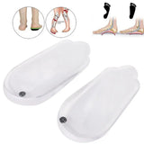 1 Pair O Leg X leg Correction Insole Fallen Arch Support Silicone Material Soft Elastic Shoes Sole Orthopedic Insoles Foot Care
