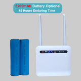 CP9-12 4G Modem External Antennas Mobile Wireless Hotspot Portable 4g CPE Wifi Router With Inbuilt Batteries