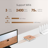 Mecool KM6 Android 10.0 Smart TV 4GB RAM 64GB ROM Amlogic S905X4 Dee 2.4/5G WiFi6 BT5.0 Google Certified Set Top Box