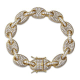 Men's hip hop solid bracelet