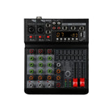 4 Channels Audio Mixer Karaoke Music AUX Real Time Recording USB Digital Processor Stable Transmission Adapter Hot Sale