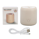 Electric Automatic Baby Milk Bottle Shaker USB Charging Hands Free Prevent Bloating Infant Bottle Mixer Braces Back Support