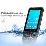 Inventory Data scanning Terminal Android 10.0 4g Smartphone Handheld red 1d 2d Qr Barcode Scanner Mobile Pdas with keyboard