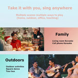 Mini Wireless Mic Bluetooth Small Speaker Outdoor Portable Karaoke Audio All-in-one Microphone Subwoofer
