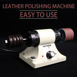 110V 220V hine Belt Leather Edge Burnishing hineMini Desktop Polishing Tool