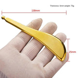 Brass Scraping Board Face Gua Sha Plate Dredge Meridian Health Care Muscle Relax Neck Skin Lifting Metal Guasha Scraper Massage