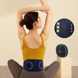 EMS Heating Belt Slimming Massage Electric Pulses EMS Trainer Muscle Stimulator Acupuncture Tens Physiotherapy Myostimulator