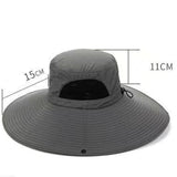 Lightweight portable outdoor camping sun hat, taking up little space making your travel more relaxed and convenient.