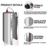 30Oz 110V Attachment, For Tumbler Heat Press hine,Apply To 11Oz,12Oz,16Oz,20Oz,30Oz Mug US Plug