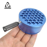 Honeycomb Management Aluminium Alloy Narguile Cachimbas Hookah Bowl Heat Keeper Base Charcoal Holder Box