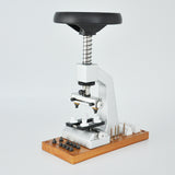 5700 Wood Table Watch Back Open Close Bench Wristwatch With 6 Opener Dies for Watches Watchmakers Tools 65mm