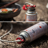 Camping Stove Adapter Aluminum Alloy Gas Tank Conversion Head for Outdoor Picnic BBQ