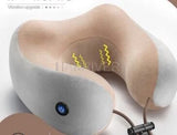U-Shaped Massage Electric Memory Foam Car Protection Neck Massager Body