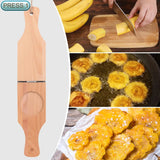 Crusher Tools Banana Press Ground Beef Smasher Plantain Cup Tortilla Wooden Manual Potato Maker Tostone