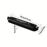 Food vacuum machine, automatic air sealing system, dry food mode, 1 set