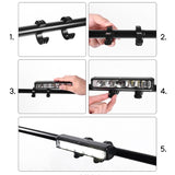 Bike Lights USB Rechargeable Bicycles Front Light, IP44 Waterproof Road Cycling Light with 1400Lumens 5 Modes Headlamps NEW