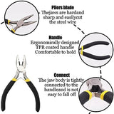 Needle Nose Pliers, Wire Cutters,Diagonal Pliers For Jewelry DIY Handmade Bead Repair